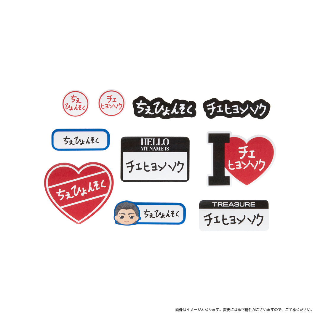 手書きお名前ステッカー（CHOI HYUN SUK） – YGEX OFFICIAL SHOP