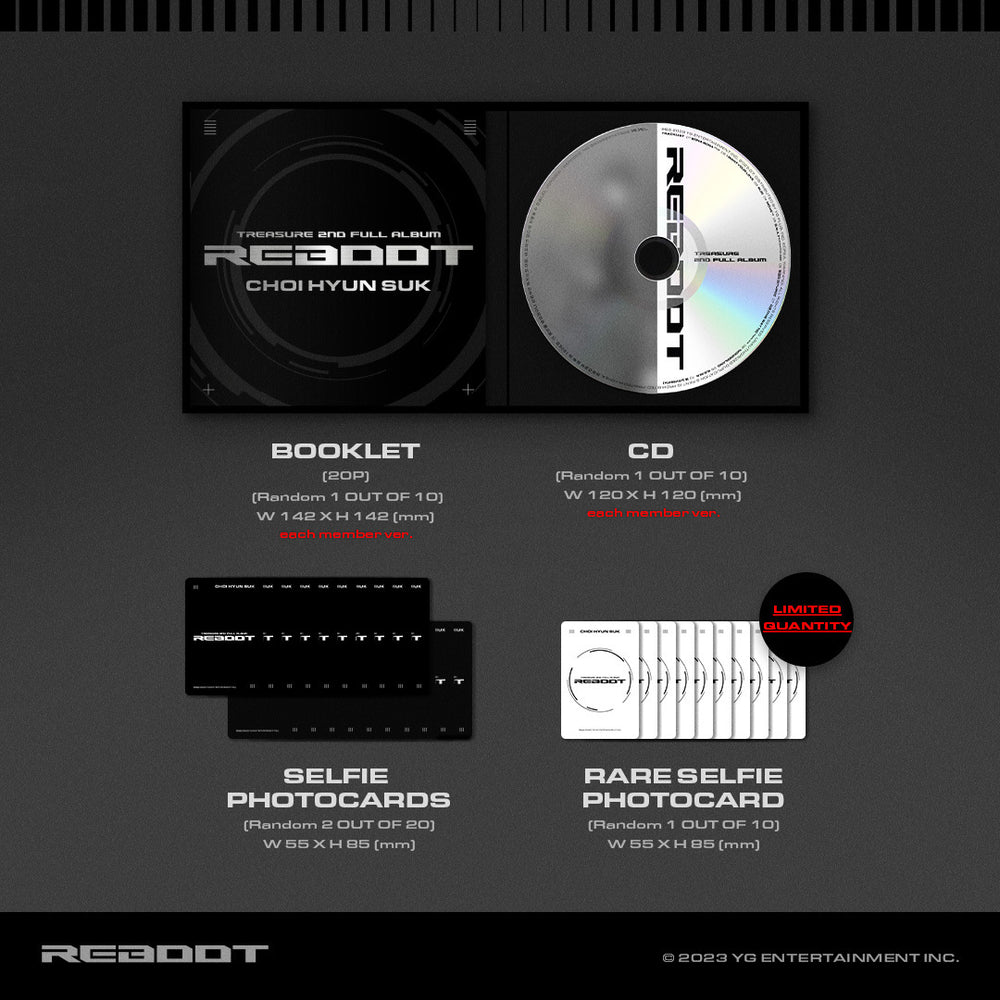 韓国盤】REBOOT (CD) ［DIGIPACK VER. (メンバー別10種ランダム