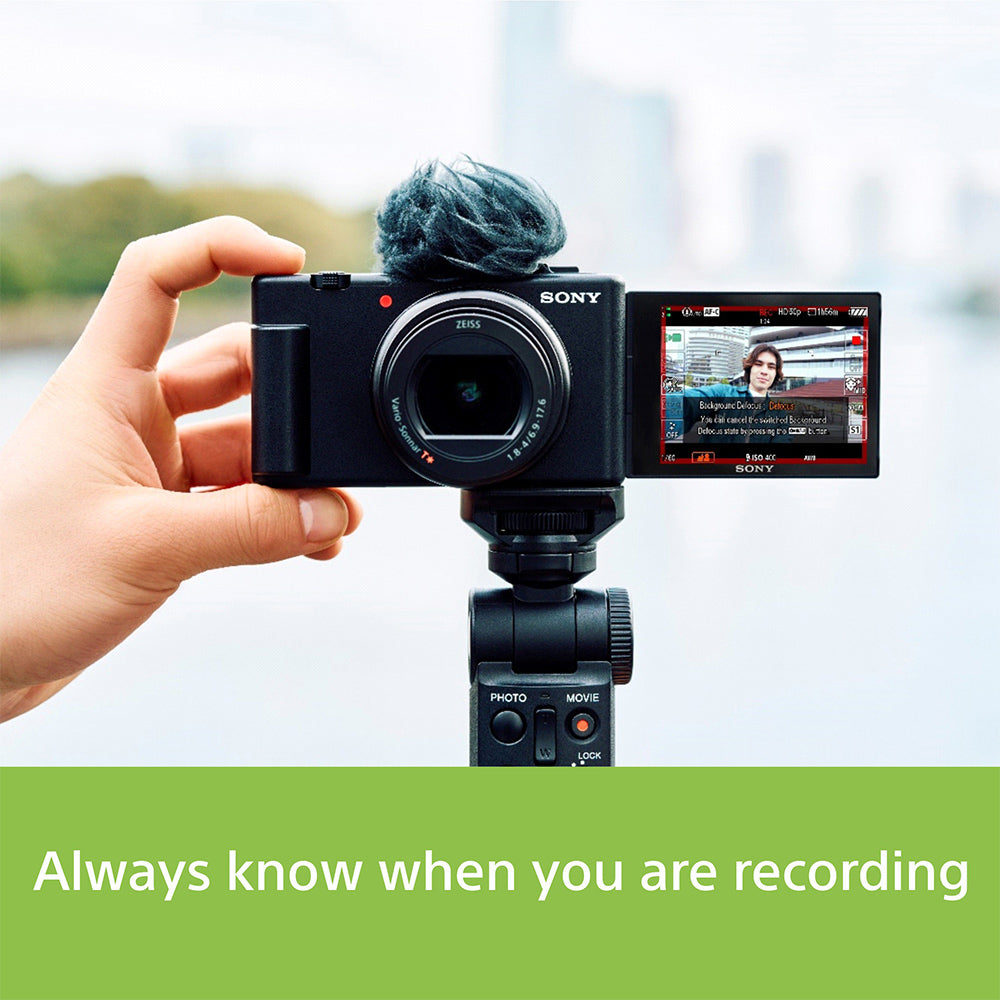 Sony ZV-1 II Vlog Camera for Content Creators & Vloggers with 18-50mm