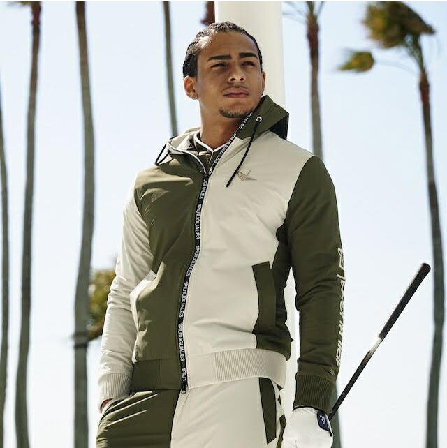 1PIU1UGUALE3 GOLF / CRAZY ZIP PARKER , RIB PANTS | ウノ ピゥ ウノ