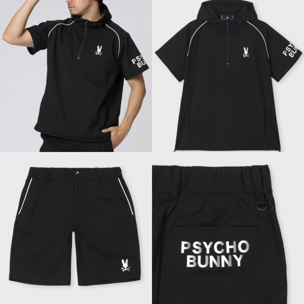 サイコバニー】スポーティバニーメッシュセットアップ | Psycho Bunny