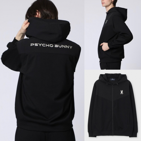 サイコバニー】異素材切替ワッフルセットアップ | Psycho Bunny