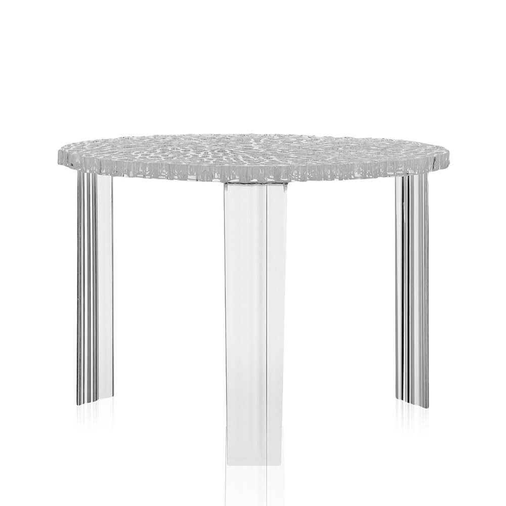 Kartell T-Table design side table for indoor/outdoor use H. 36 cm.