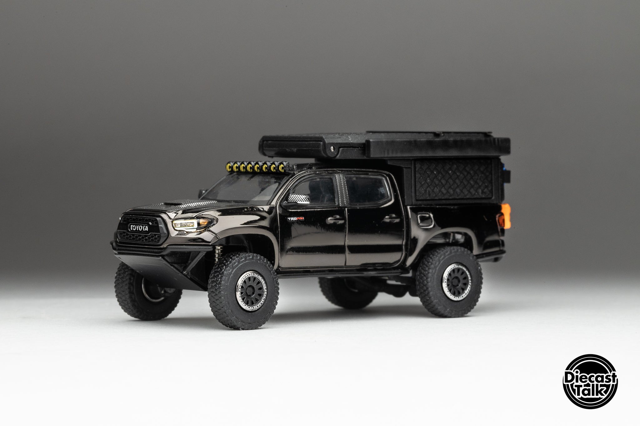 GCD DiecastTalk 5th Anniversary Exclusive 1/64 Toyota Tacoma Camper Bl
