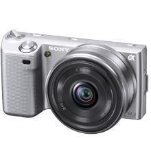ソニー α NEX-5A 薄型広角レンズキット シルバー [NEX-5A S] | ミラー