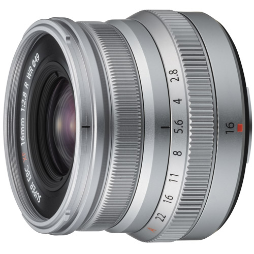 フジフイルム XF16mm F2.8 R WR シルバー｜交換レンズ｜カメラの