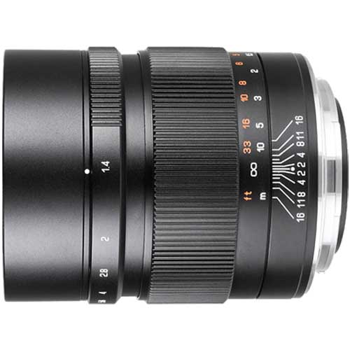 中一光学 SPEEDMASTER 65mm F1.4 フジフイルムG用 | 交換レンズ