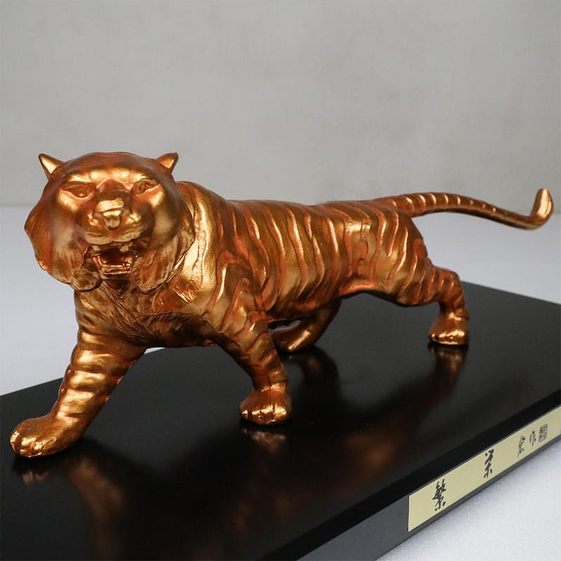 福介商店｜【高岡銅器】十二支置物-虎