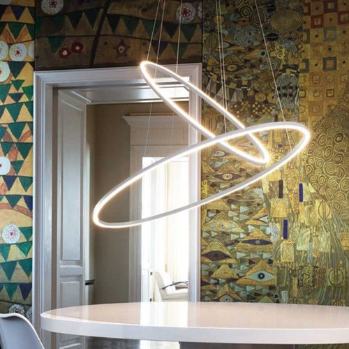 ELLISSE PENDANT DOUBLE ホワイト W1350mm - YAMAGIWA OnlineStore