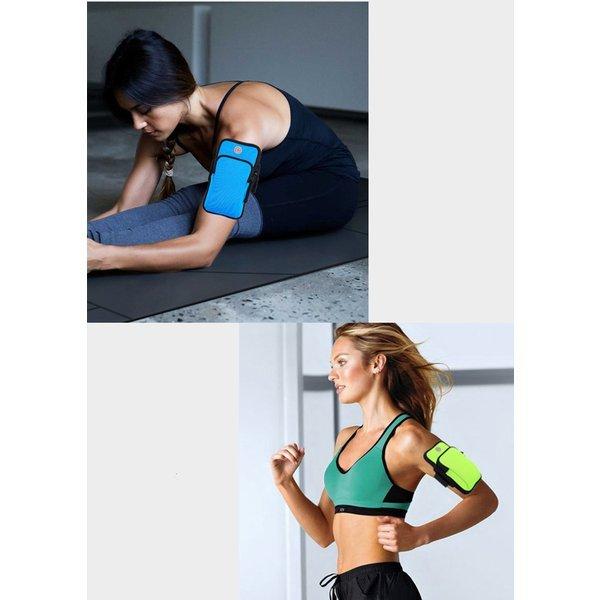 送料無料 ランニングアームバンド スマホ腕ポーチ スポーツアーム