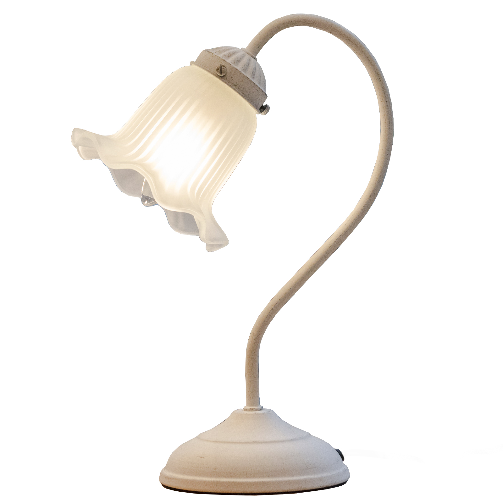 テーブルランプ おしゃれ 北欧 ガラス アンティーク調 タッチセンサー