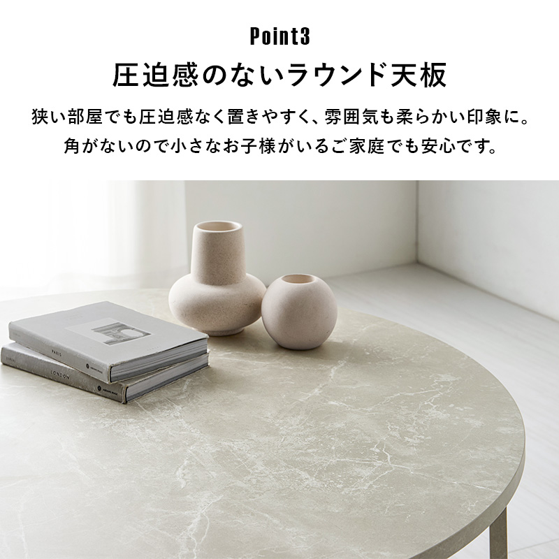 折れ脚テーブル 直径88 円形テーブル 古木調 MT-6869を激安で販売する