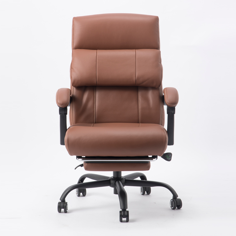 オフィスチェア 本革チェア ワークチェア コーカサス 牛革 合成皮革