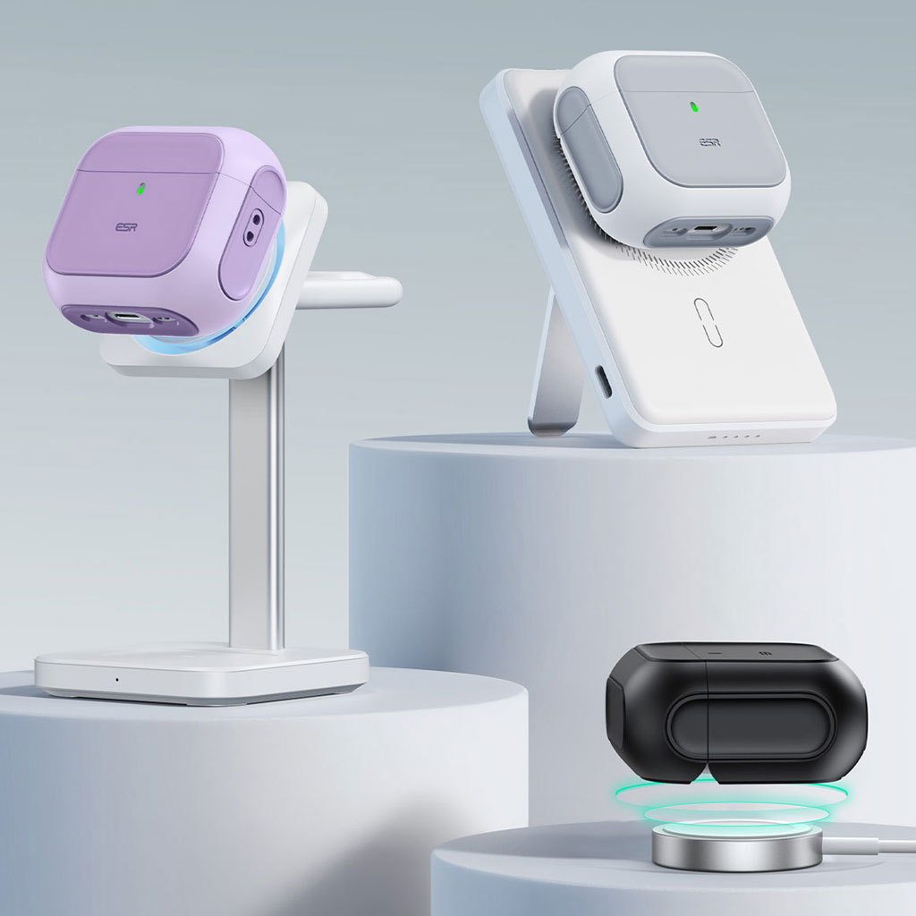 AirPods Pro 3 / AirPods4 ハードケース ESR MagSafe充電対応