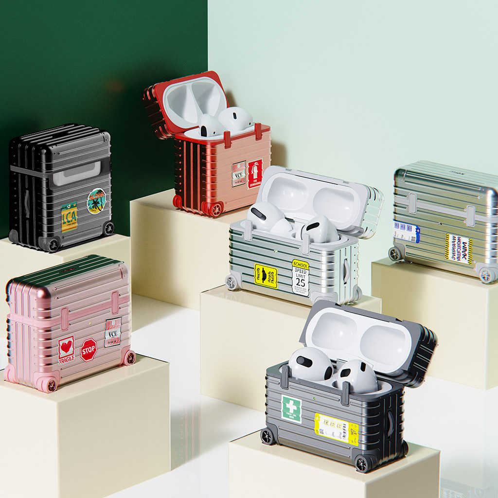 AirPods Pro 3 / ケース キャリーケース [ ハードケース スピーカー