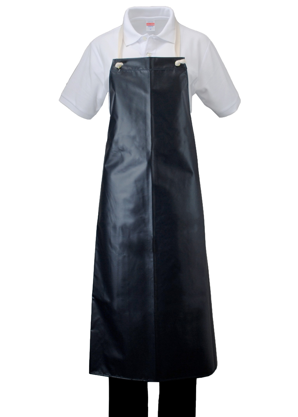 エプロン 前掛け 胸当て 業務用 ビニール 防水 撥水 耐久性 首掛け