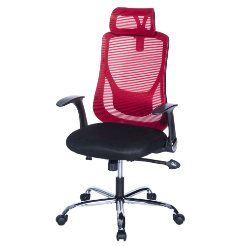 BTM オフィスチェア メッシュ ハイバック ロッキング デスクチェア