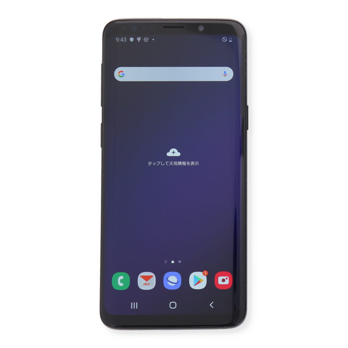 Galaxy S SCV38 S9 64GB au SIMロック解除済み 中古 スマホ