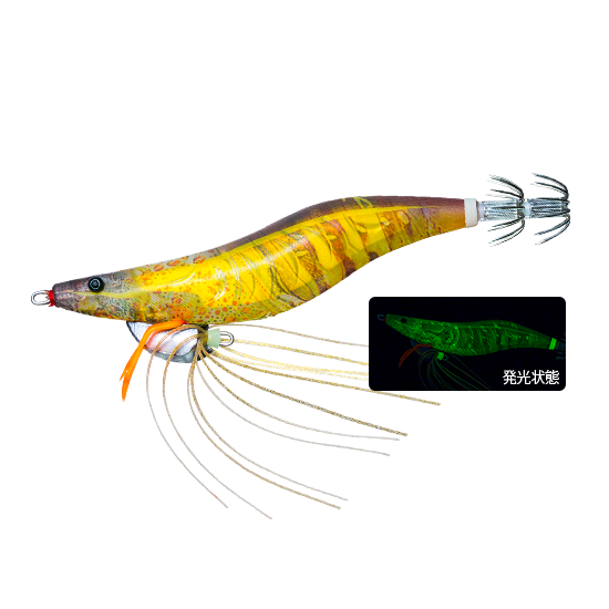 YO-ZURI えびq エビQ DUEL 3.5号 A1806 EbiQ 各色 システムカラー エギ