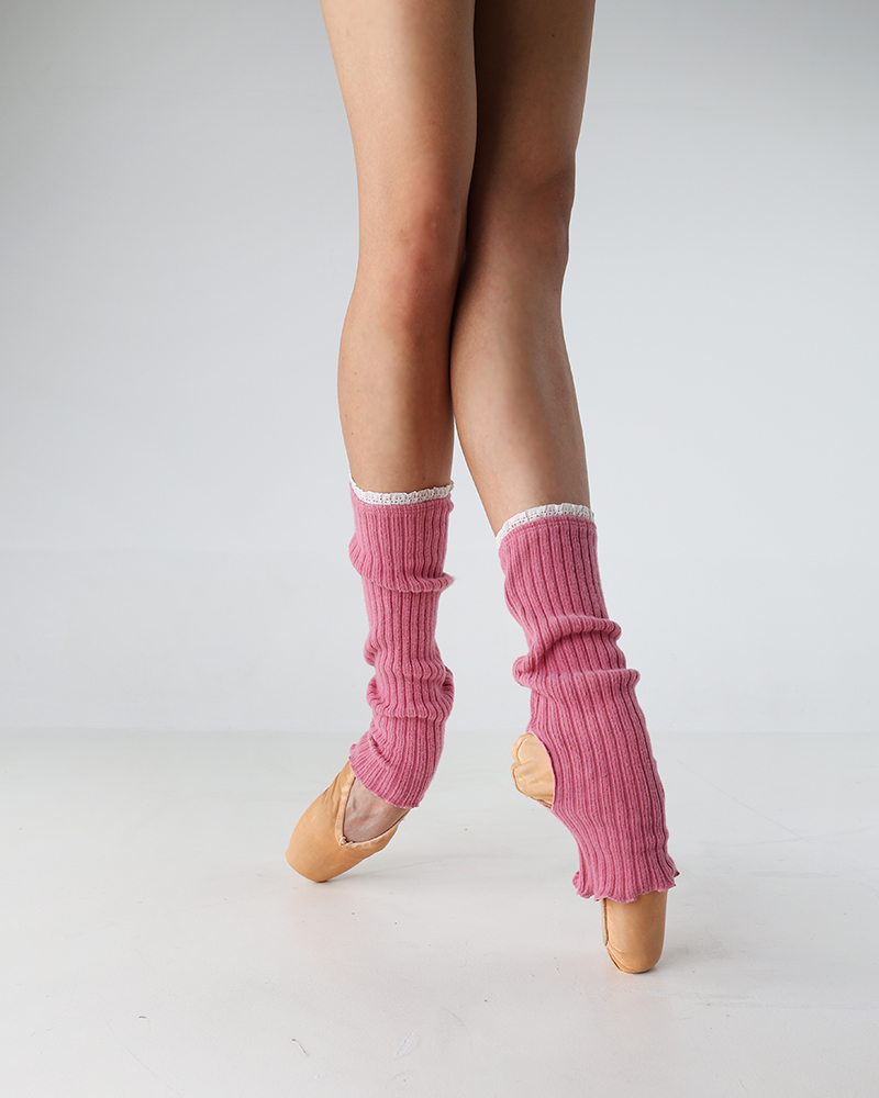 バレエ レッグウォーマー ショート 足首 おしゃれ LEVDANCE レヴダンス