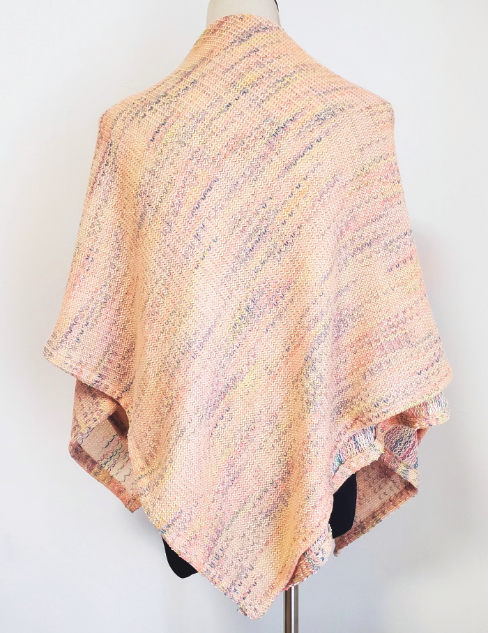 ルビアウエア ニットラップ CORA WRAPカラフル メランジ Rubia Wear