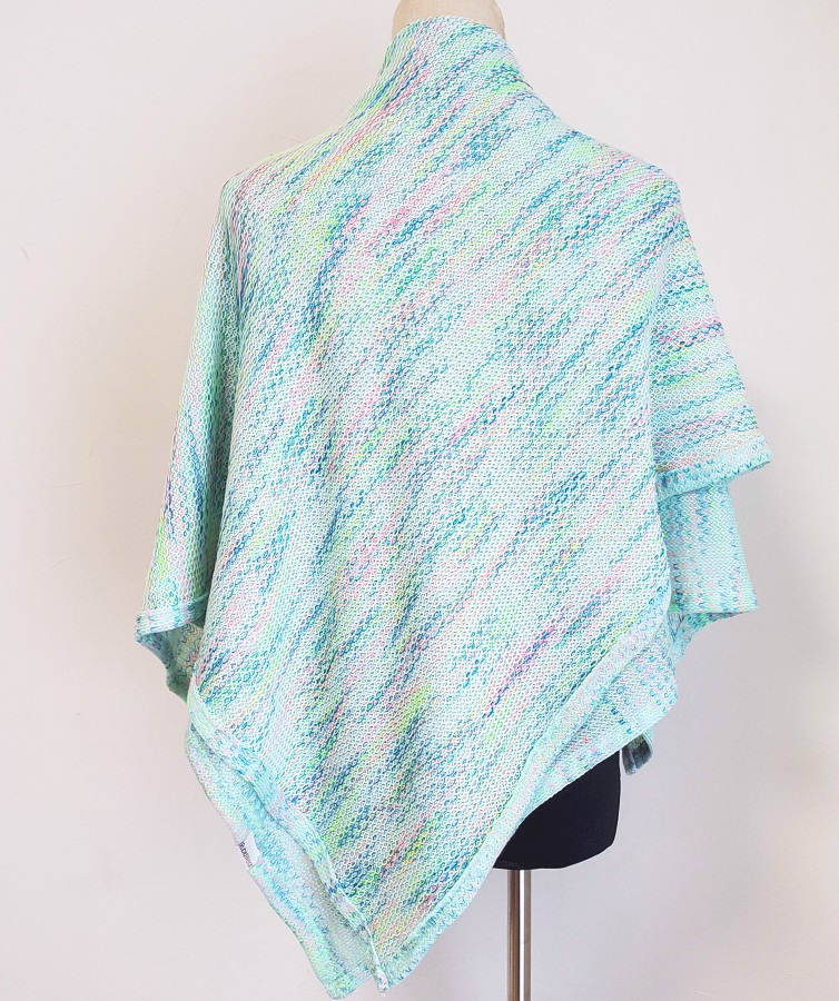 ルビアウエア ニットラップ CORA WRAPカラフル メランジ Rubia Wear