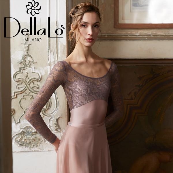 デラロミラノ バレエ レオタード 大人 長袖 DellaLoMILANO Tersicore