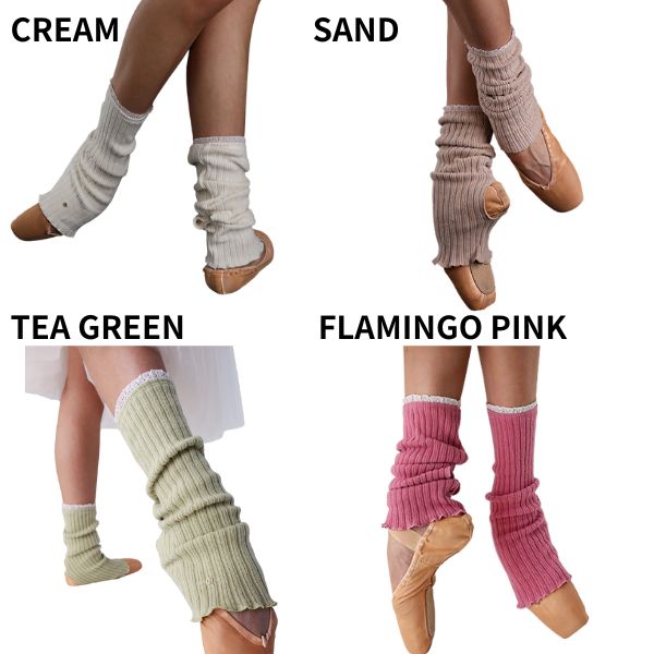 バレエ レッグウォーマー ショート 足首 おしゃれ LEVDANCE レヴダンス