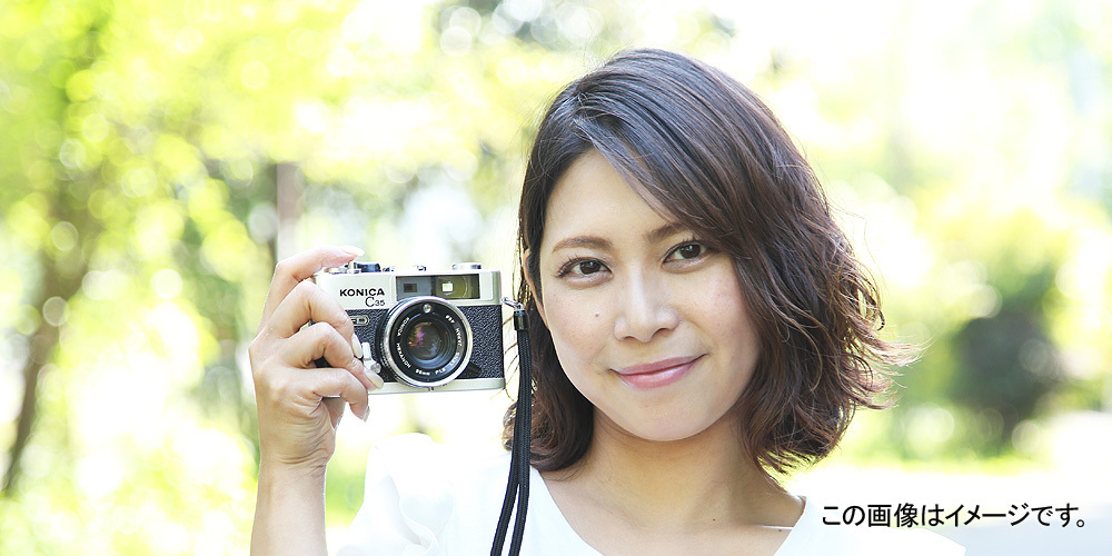 中古】【保証付 】 コニカ KONICA C35 FD S/N 287078（ケース