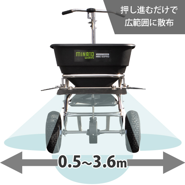 MINATOWORKS（ミナトワークス） ミナト 肥料散布機 手押し式