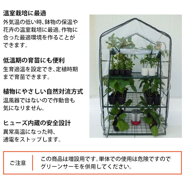 昭和精機工業 パネルヒーター 150W サーモ無し 増設用 SP-150 [園芸