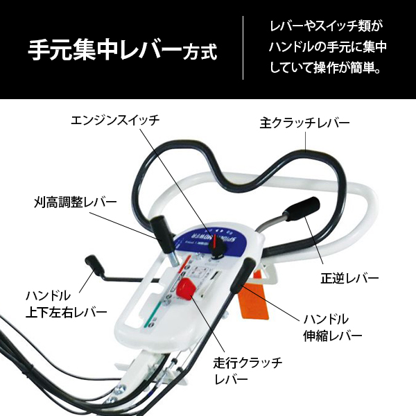 在庫品】イセキアグリ 畦草刈機 スパイダーモア SP431 (刈幅430mm