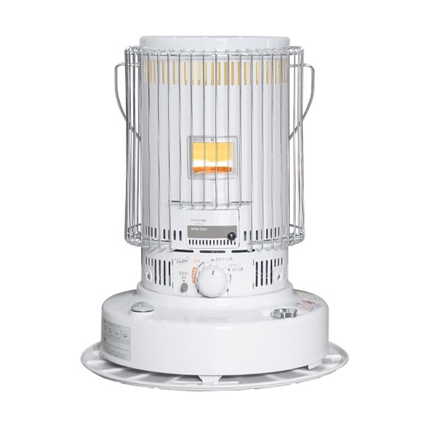 トヨトミ 対流形 石油ストーブ KS-67H(WT) ピュアホワイト＋専用保管