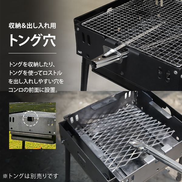 M.O.L ピザ窯付きバーベキューコンロ S ロング脚 MOL-X501H (2〜4人用