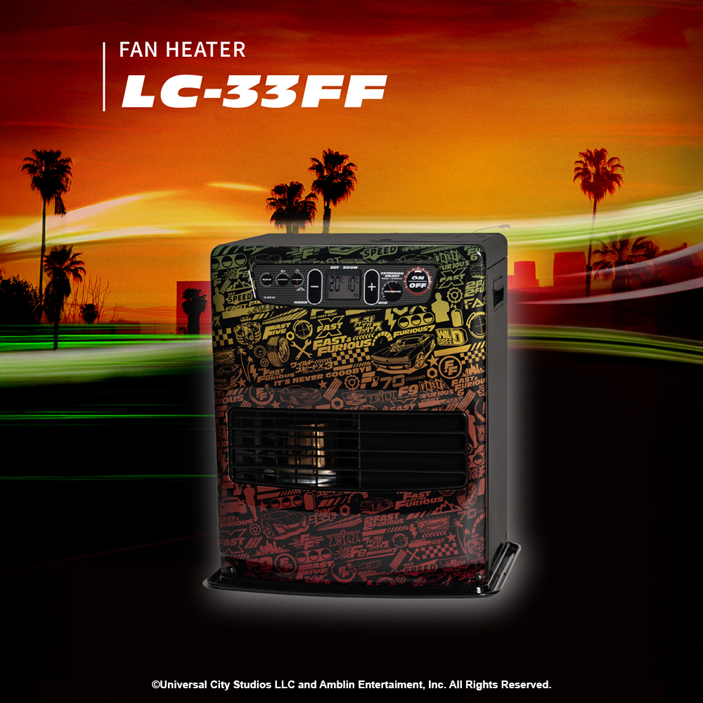 TOYOTOMI（トヨトミ） 石油ファンヒーター ワイルド・スピード モデル