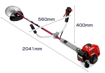 ゼノア 草刈り機 エンジン式 BCZ275GW-L-DC (ジュラルミン・ロング