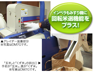 大竹製作所 インペラ籾すり機 FSE28R-G-SM (単相100V/グレイダー付