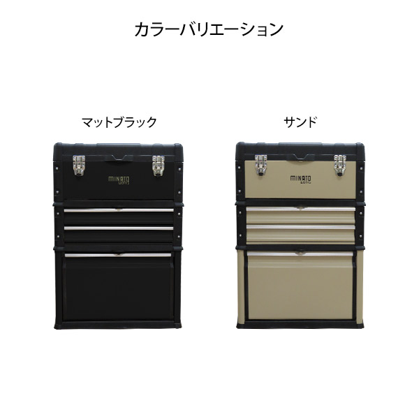 MINATOWORKS（ミナトワークス） ミナト 4段移動型ツールチェスト TB