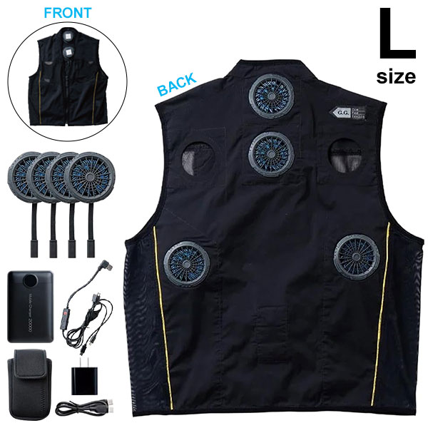 G.G. SOWA アイスパッドベストセット 13209-L [2025年 桑和 ソーワ ICE