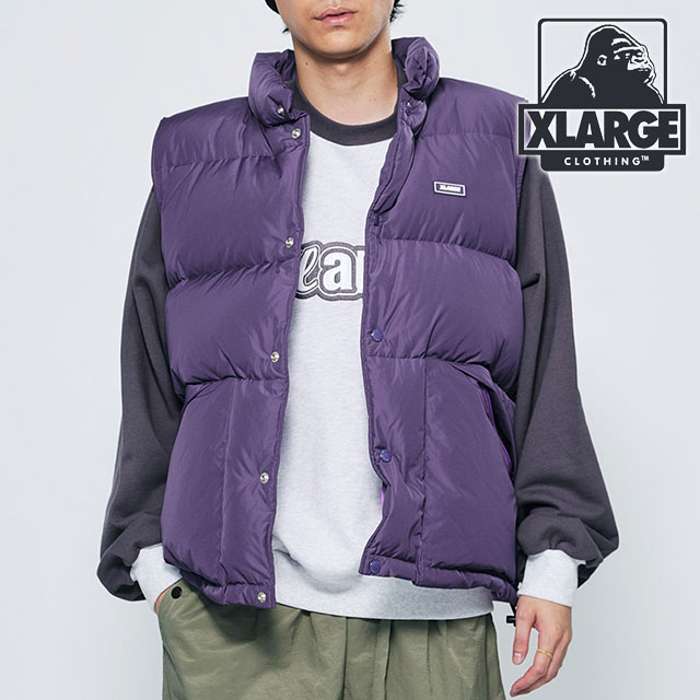 XLARGE（エクストラ ラージ） メンズ ダウンベスト 101234021010 DOWN
