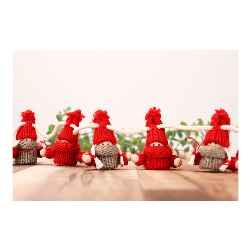 クリスマス ガーランド ヤーンキッズガーランド オーナメント kids