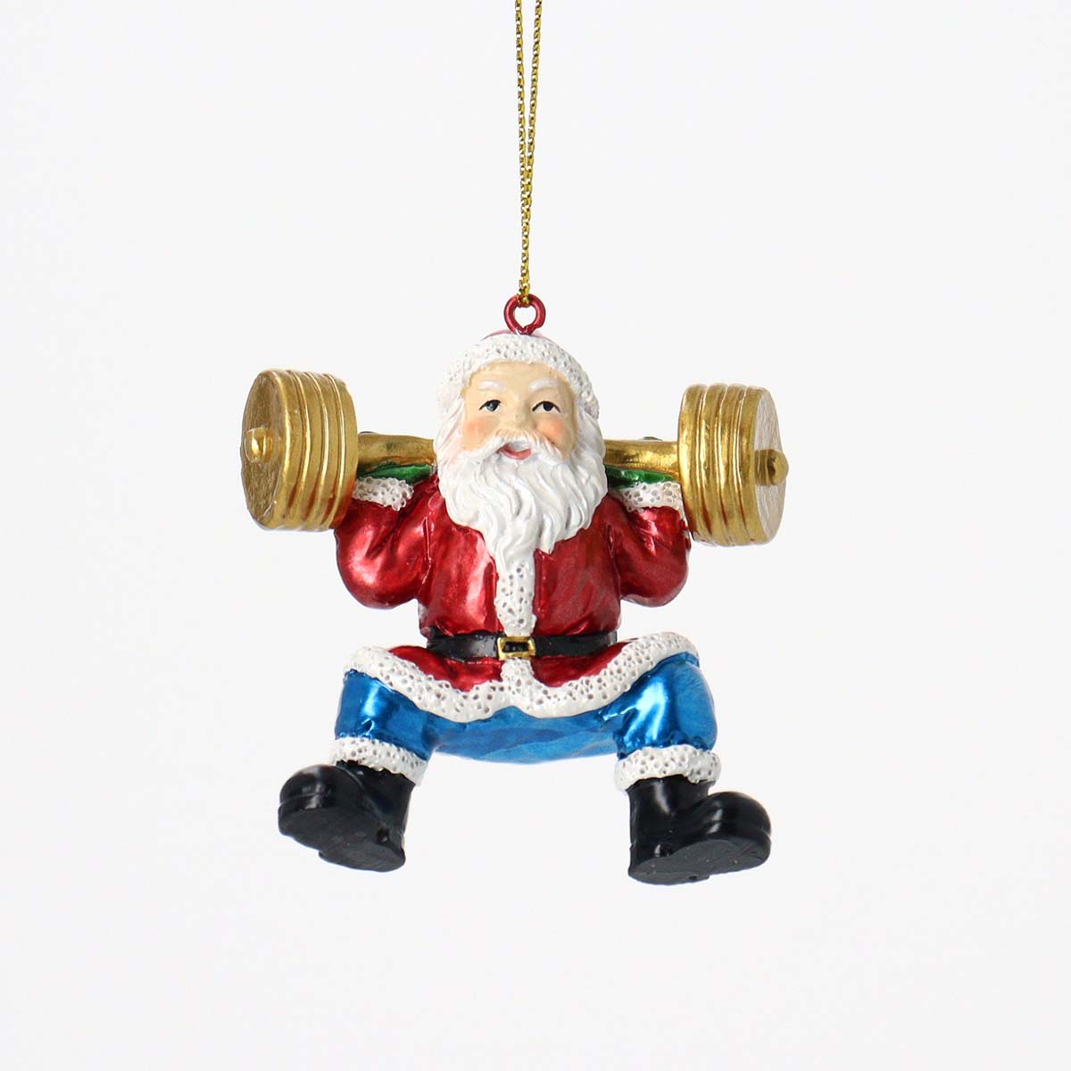 オーナメント サンタ レジンサンタ サンタクロース スポーツ