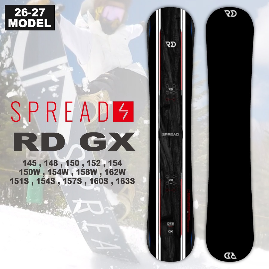 早期予約開始】26-27 SPREAD (スプレッド) RD GX [CAMBER