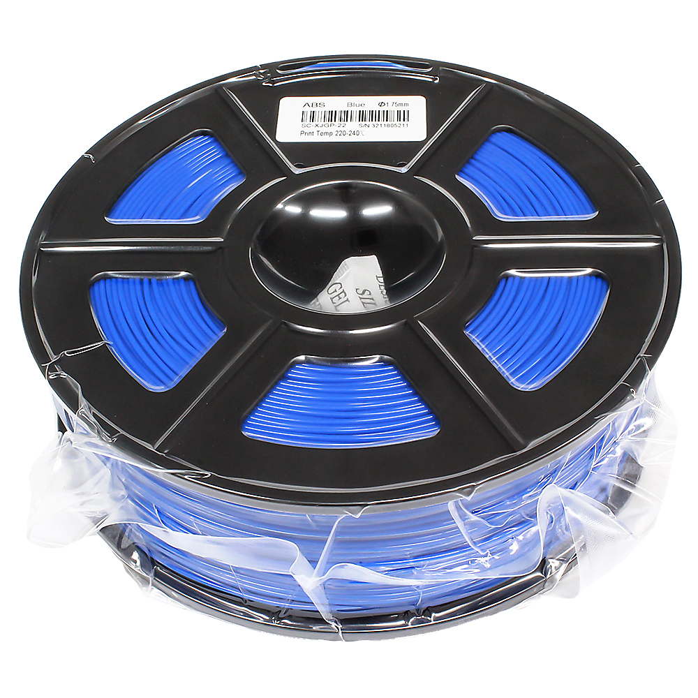 3Dプリンターフィラメント ABS樹脂 1.75mm 5色からお好きなカラーを