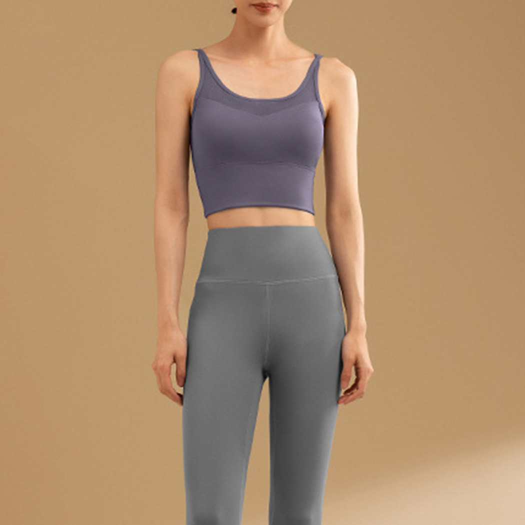 HYS SHOP ヨガウェア レディース 2点セット セットアップ カップ付き