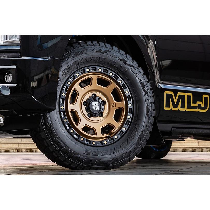 MLJ 17インチ 5穴 114.3 8J XTREME-J XJ07 サテンブラックorマット