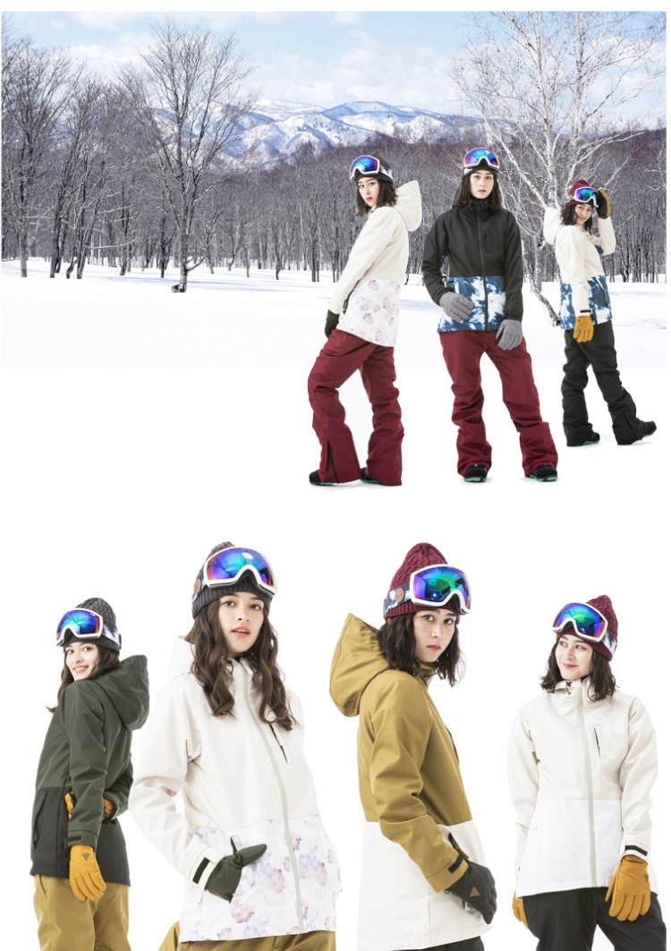 Nスノーボードウェア レディース スキーウェア スノボウェア 上下