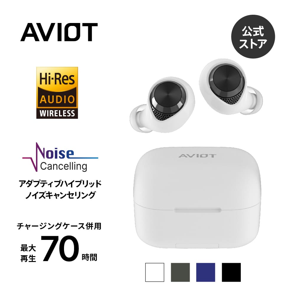 AVIOT AVIOT TE-A1 完全ワイヤレスイヤホン ノイズキャンセリング