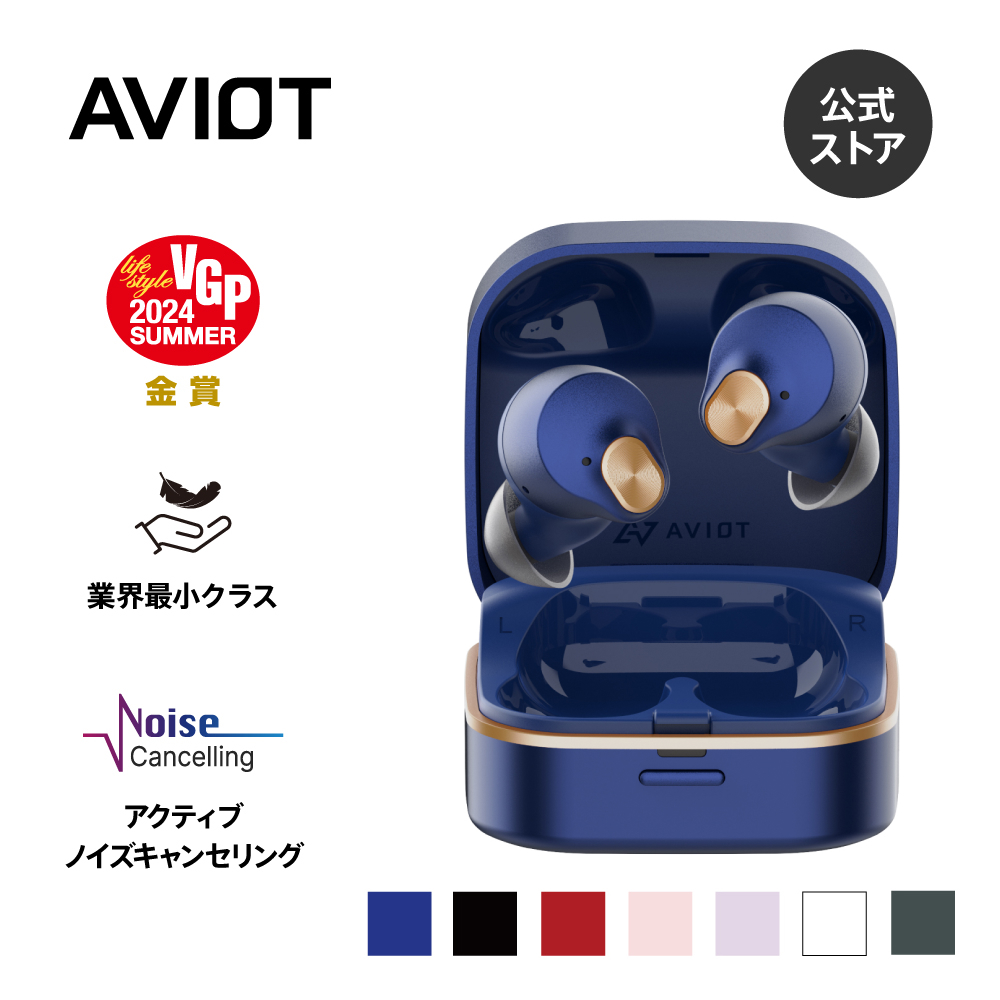 AVIOT AVIOT TE-Q3 ノイズキャンセリング ワイヤレス イヤホン