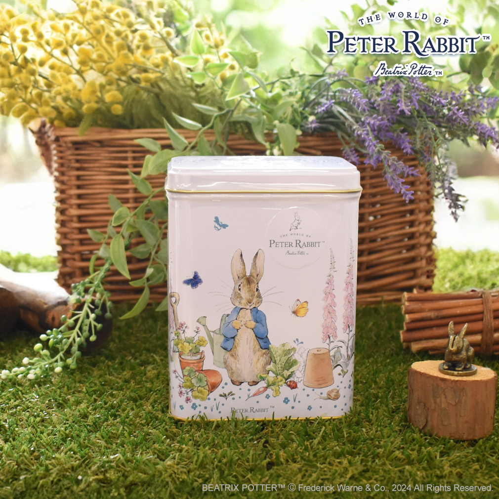 NEW ENGLISH TEAS ピーターラビット(TM) 紅茶 缶入り ティーバッグ 40